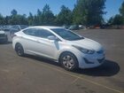 2016 Hyundai Elantra Se White vin: 5NPDH4AE9GH776457