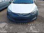 2016 Hyundai Elantra Se White vin: 5NPDH4AEXGH667313