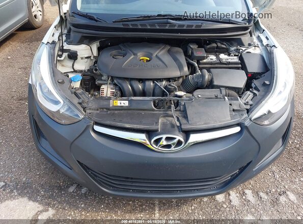5NPDH4AEXGH667313 2016 HYUNDAI ELANTRA White Rear view