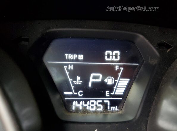 5NPDH4AEXGH700892 2016 HYUNDAI ELANTRA Серебряный Вид щитка приборов