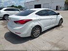 2016 Hyundai Elantra Se White vin: 5NPDH4AEXGH704960