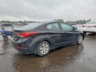 2016 Hyundai Elantra Se Черный vin: 5NPDH4AEXGH753513