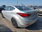 2016 Hyundai Elantra Se Silver vin: 5NPDH4AEXGH755052
