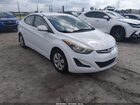 2016 Hyundai Elantra Se White vin: 5NPDH4AEXGH786477