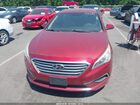 2016 Hyundai Sonata Se Бордовый vin: 5NPE24AF0GH282745