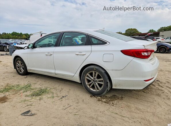5NPE24AF0GH296323 2016 HYUNDAI SONATA White Tył lewy