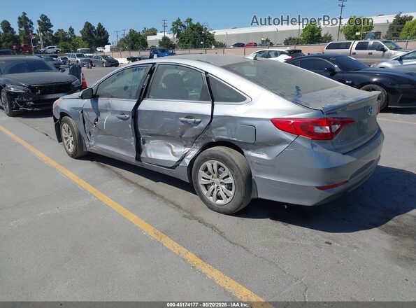 5NPE24AF0GH306090 2016 HYUNDAI SONATA Серебряный Задняя левая четверть