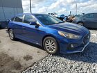 2019 Hyundai Sonata Se Синий vin: 5NPE24AF0KH765452