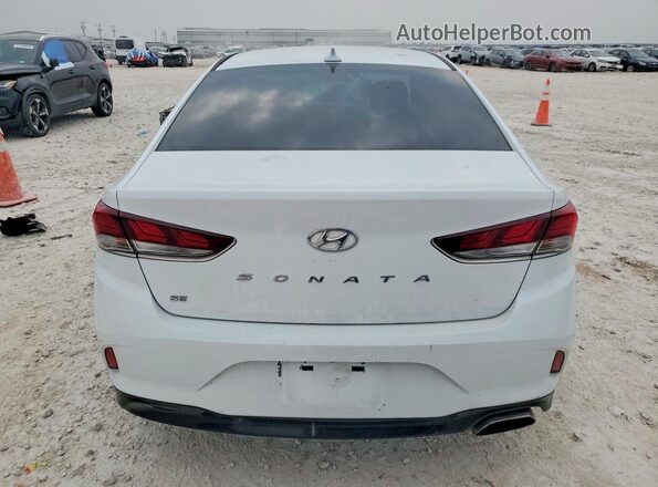 5NPE24AF0KH782705 2019 HYUNDAI SONATA White უკანა ხედი