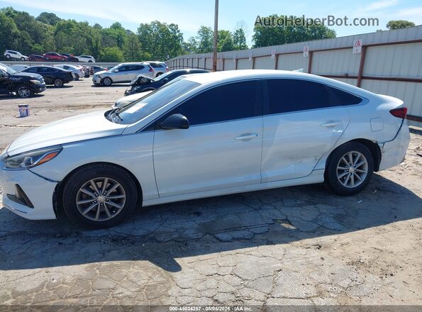 5NPE24AF0KH804699 2019 HYUNDAI SONATA Белый Панорамный вид салона 360°