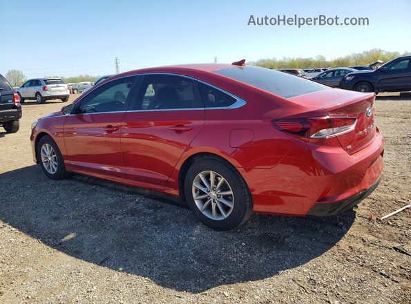 5NPE24AF1KH773575 2019 HYUNDAI SONATA Бордовый Задняя левая четверть
