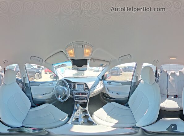 5NPE24AF1KH773575 2019 HYUNDAI SONATA Бордовый Вид наклейки с VIN-кодом