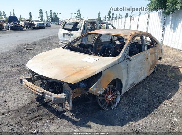 5NPE24AF2HH530091 2017 HYUNDAI SONATA Коричневый Передняя левая четверть