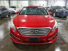 2017 Hyundai Sonata Se Красный vin: 5NPE24AF2HH533461