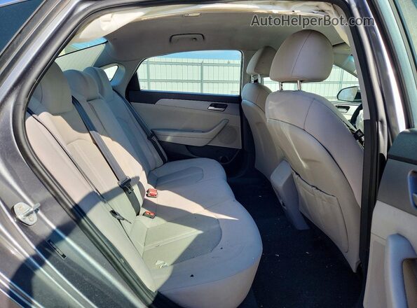 5NPE24AF2JH710211 2018 HYUNDAI SONATA Угольный Вид задних сидений