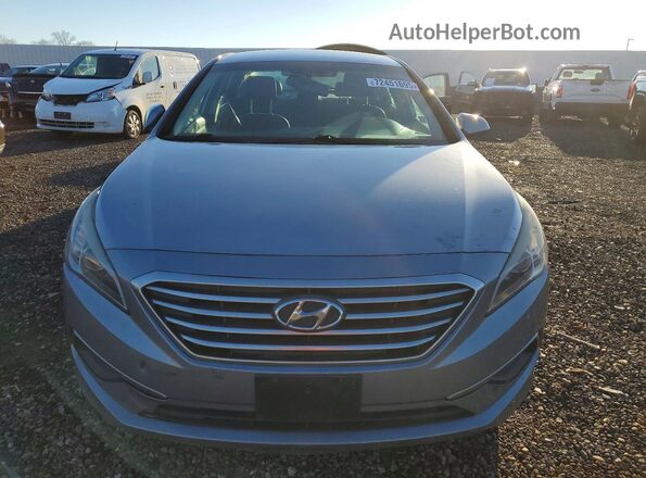 5NPE24AF3GH317844 2016 HYUNDAI SONATA Серебряный Вид спереди