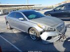 2017 Hyundai Sonata   Silver vin: 5NPE24AF3HH580689