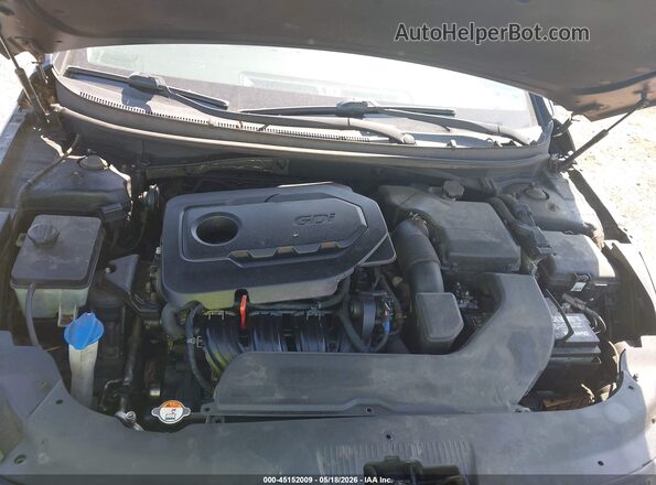 5NPE24AF3HH595242 2017 HYUNDAI SONATA Черный Вид сзади