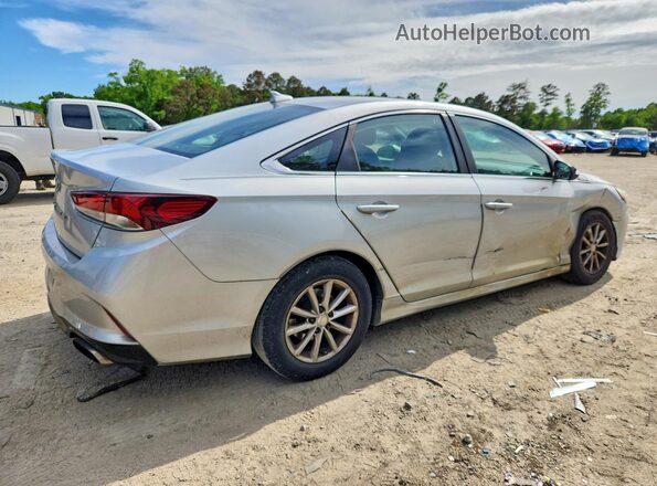 5NPE24AF3JH718480 2018 HYUNDAI SONATA Silver უკანა მარჯვენა