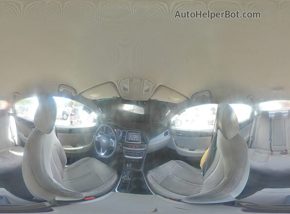 5NPE24AF3JH718480 2018 HYUNDAI SONATA Silver VIN კოდის სტიკერის ხედი