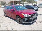 2016 Hyundai Sonata Se Burgundy vin: 5NPE24AF4GH330795