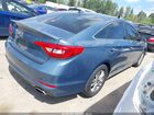 2017 Hyundai Sonata   Синий vin: 5NPE24AF4HH506858