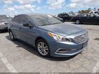 2017 Hyundai Sonata   Light Blue vin: 5NPE24AF4HH567577