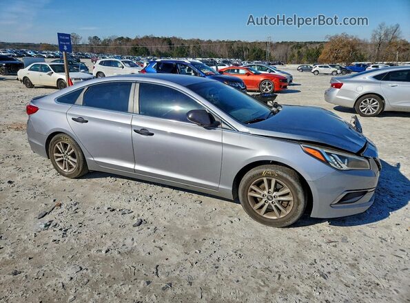 5NPE24AF4HH571211 2017 HYUNDAI SONATA Silver Przód prawy