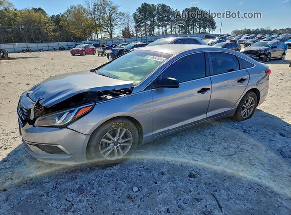 5NPE24AF4HH571211 2017 HYUNDAI SONATA Silver Przód lewy