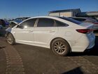 2019 Hyundai Sonata Se Белый vin: 5NPE24AF4KH749111