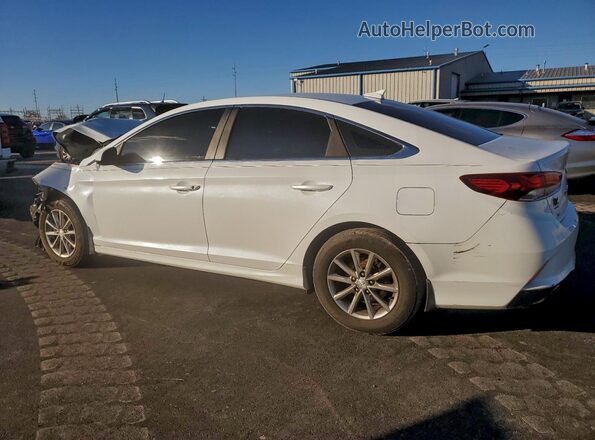5NPE24AF4KH749111 2019 HYUNDAI SONATA Белый Задняя левая четверть