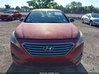 2016 Hyundai Sonata Se Red vin: 5NPE24AF5GH402846