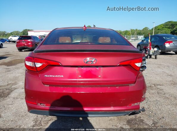 5NPE24AF5GH402846 2016 HYUNDAI SONATA Red 