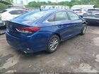 2019 Hyundai Sonata Se Синий vin: 5NPE24AF5KH788564