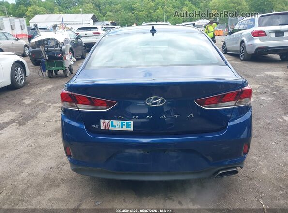5NPE24AF5KH788564 2019 HYUNDAI SONATA Синий 