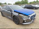 2019 Hyundai Sonata Se Gray vin: 5NPE24AF5KH800129