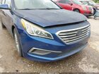 2016 Hyundai Sonata Se Синий vin: 5NPE24AF6GH370649