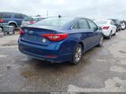 2016 Hyundai Sonata Se Синий vin: 5NPE24AF6GH370649