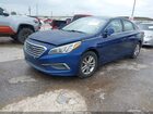 2016 Hyundai Sonata Se Синий vin: 5NPE24AF6GH370649