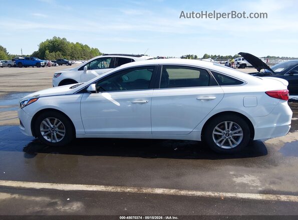 5NPE24AF6HH457341 2017 HYUNDAI SONATA Белый Панорамный вид салона 360°