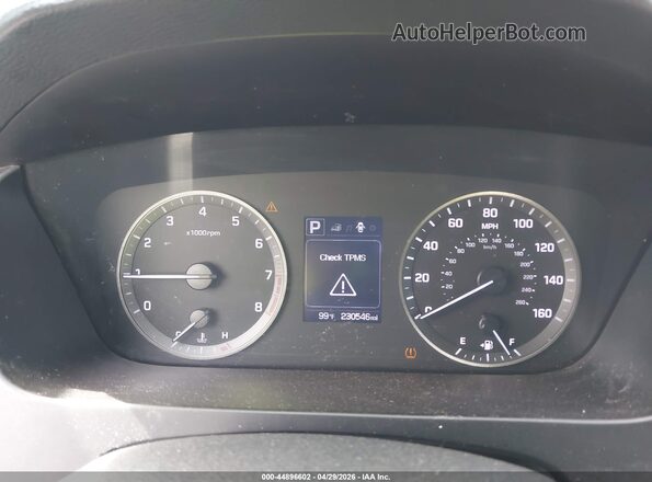 5NPE24AF6HH469103 2017 HYUNDAI SONATA Черный Вид задних сидений