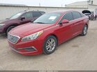2017 Hyundai Sonata Se Red vin: 5NPE24AF6HH470056
