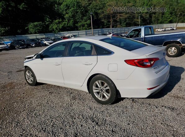 5NPE24AF6HH522544 2017 HYUNDAI SONATA Белый Задняя левая четверть