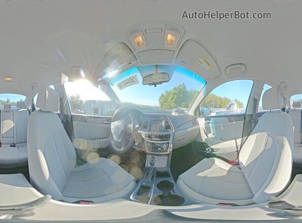 5NPE24AF6HH522544 2017 HYUNDAI SONATA Белый Панорамный вид салона 360°