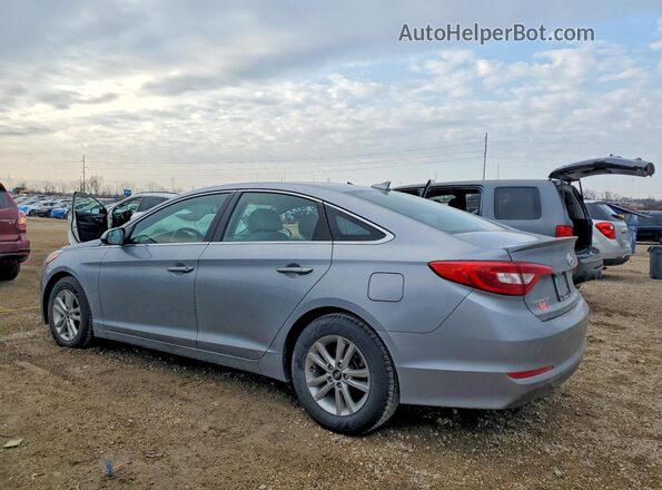 5NPE24AF6HH529591 2017 HYUNDAI SONATA Серебряный Задняя левая четверть