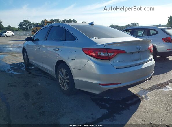 5NPE24AF6HH533088 2017 HYUNDAI SONATA Серебряный Задняя левая четверть