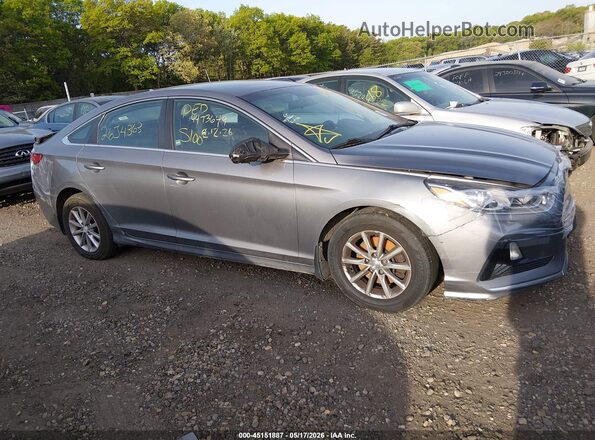 5NPE24AF6JH694546 2018 HYUNDAI SONATA Серый Вид щитка приборов