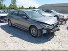 2018 Hyundai Sonata Se Gray vin: 5NPE24AF6JH713497