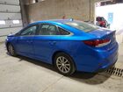 2019 Hyundai Sonata Se Синий vin: 5NPE24AF6KH777640