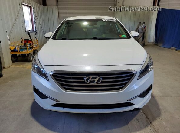 5NPE24AF7GH323565 2016 HYUNDAI SONATA White Widok z przodu